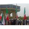 گزارش تصویری آیین برافراشتن پرچم مقدس جمهوری اسلامی ایران در دانشکده داروسازی