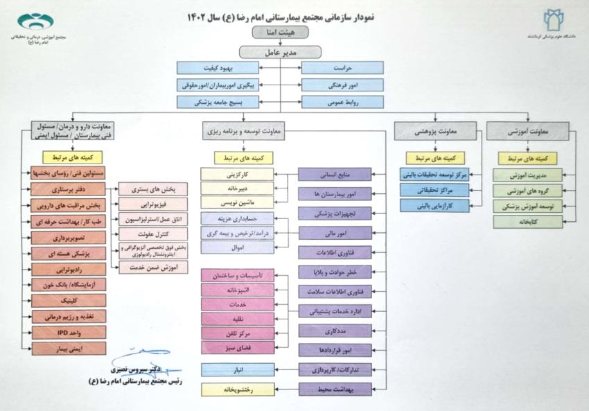 نمودار سازمانی
